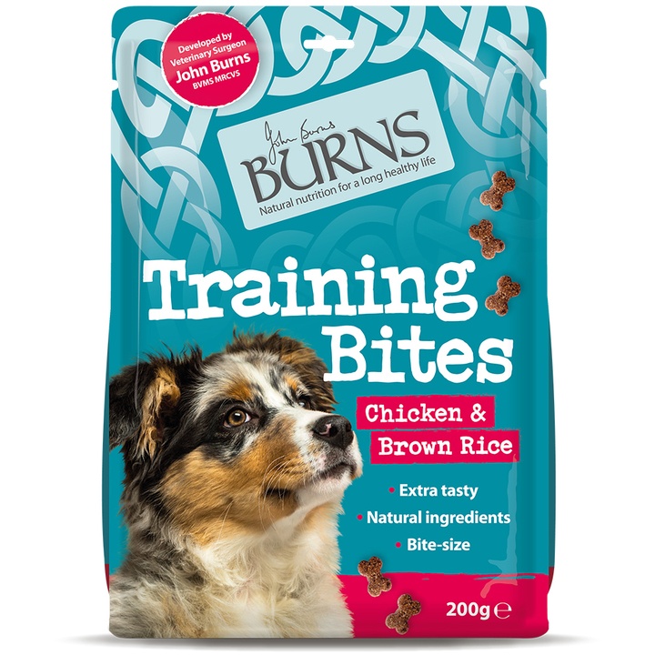 Burns Training Bites with Chicken Dog Treats