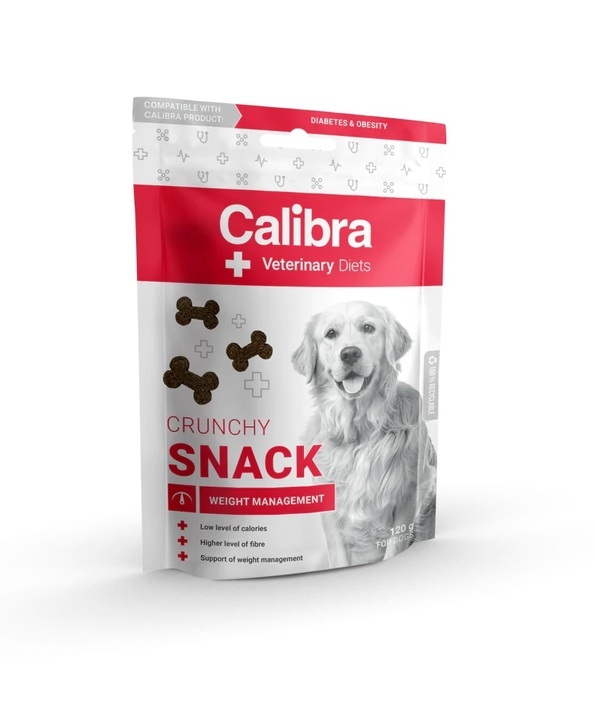 Calibra VD Weight Management Crunchy Dog Snacks