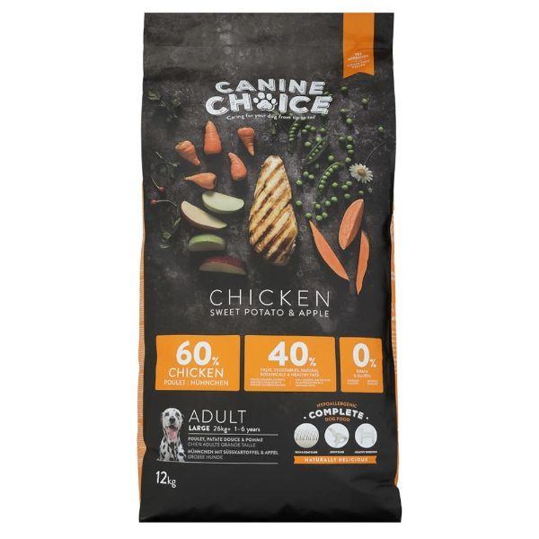 Canine Choice Super Premium Grain Free Large Adult Dry Dog Food Chicken