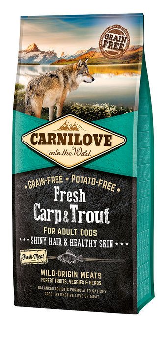Carnilove Fresh Fresh Carp & Trout for Adult Dog Food
