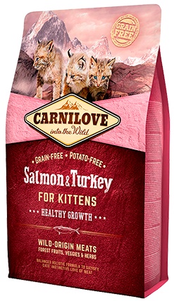 Carnilove Salmon & Turkey Kitten Food