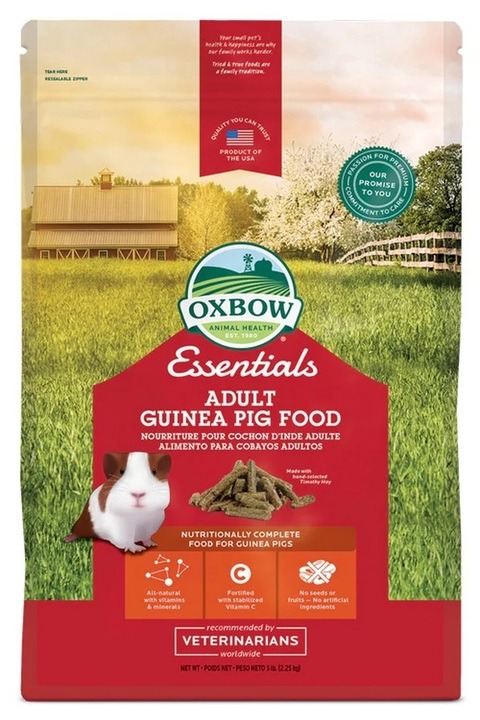 Oxbow Essentials Cavy Cuisine Adult Guinea Pig Food