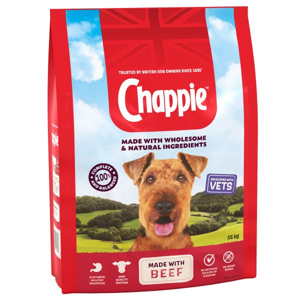 Chappie Dog Complete with Beef and Wholegrain Cereal