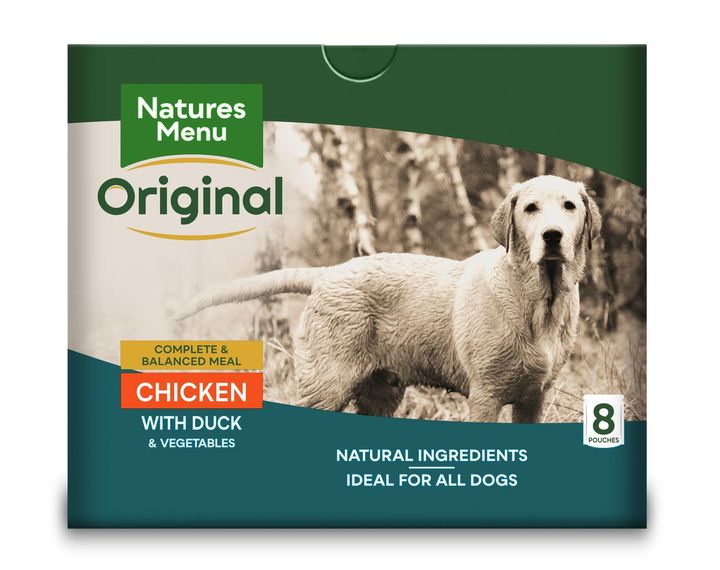Natures Menu Chicken & Duck Dog Food Pouches