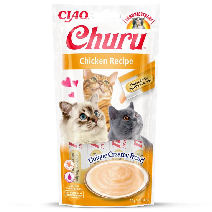 Churu Chicken Recipe Puree for Cats