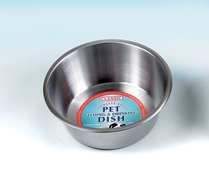 Classic Pet Products Stainless Steel Dog Dish