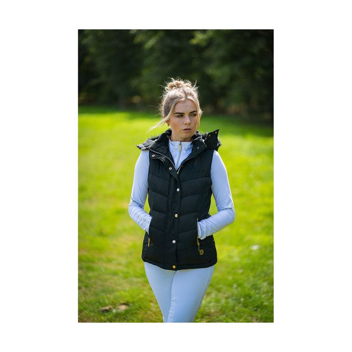 ColdStream Leitholm Quilted Gilet Purple