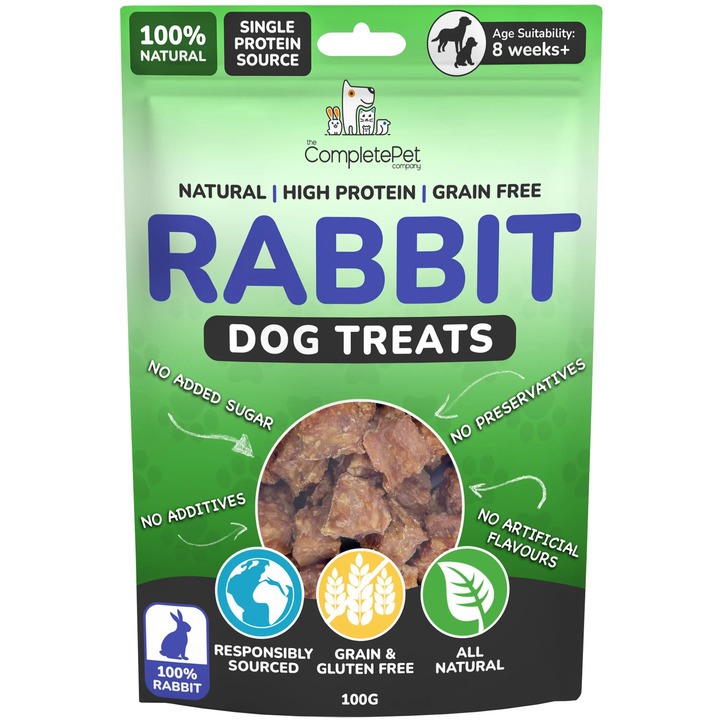 Complete Pet Company Natural Rabbit Dog Treats