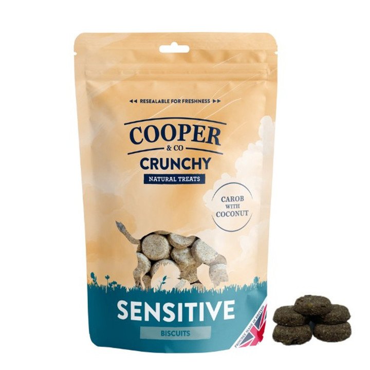 Cooper & Co Crunchy Biscuit Sensitive Carob with Coconut for Dogs