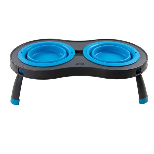 Dexas Double Elevated Feeder Pro Blue