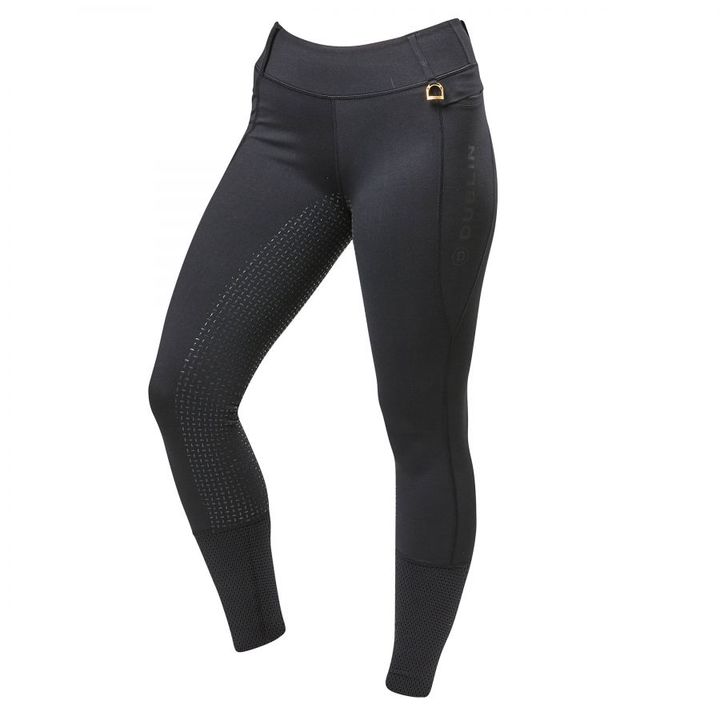 Dublin Black Cool It Everyday Childs Riding Tights