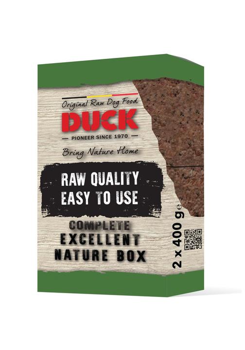 DUCK Nature Box Complete Raw Dog Food Excellent