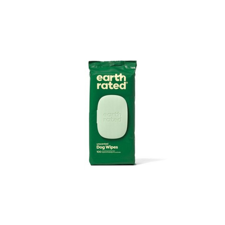 Earth Rated Pet Grooming Dog Wipes Unscented