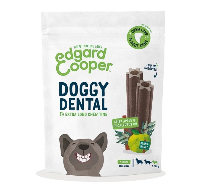 Edgard Cooper Doggy Dental Apple & Eucalyptus For Small Dogs