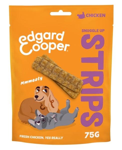 Edgard & Cooper Snuggle Up Chicken Strips for Dogs