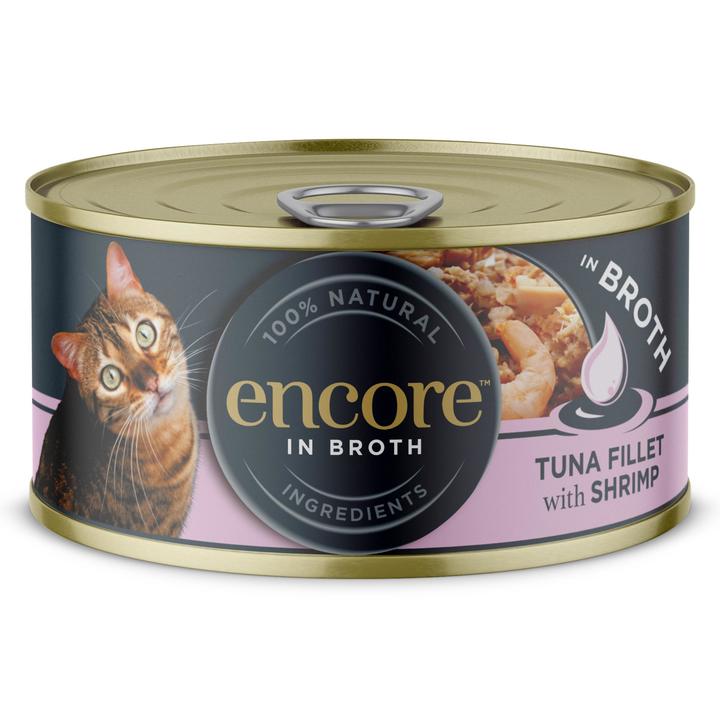 Encore Cat Tin Tuna Fillet with Prawn