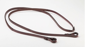 Equipe Newmarket Leather Reins With Brass Fittings