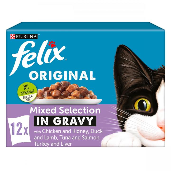 Felix Mixed Selection in Gravy Cat Food