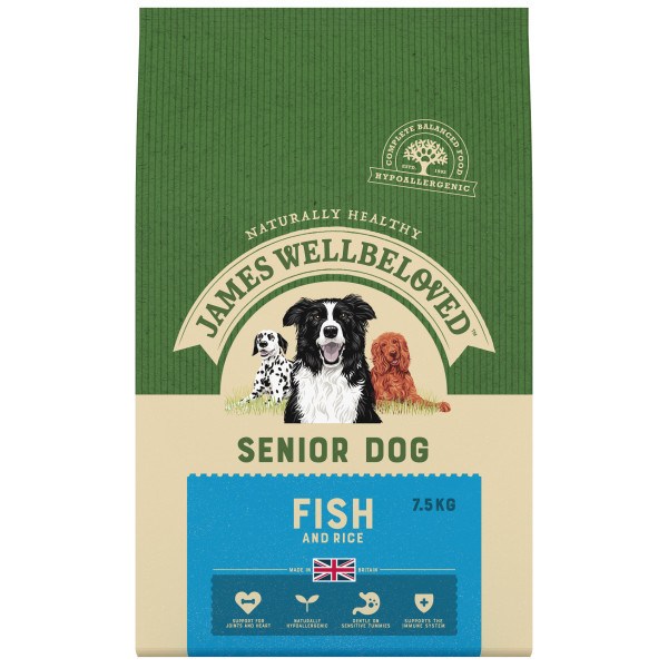 James Wellbeloved Senior Fish & Rice Dog Food