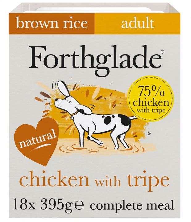 Forthglade Complete Chicken and Tripe with Brown Rice Dog Food