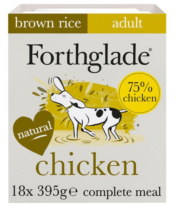Forthglade Complete Chicken with Brown Rice Dog Food