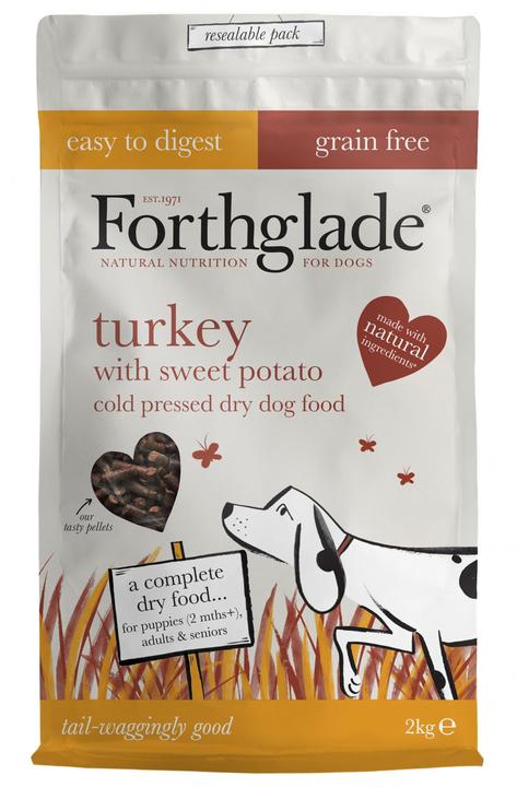 Forthglade Complete Natural Dry Cold Pressed Dog Food Turkey