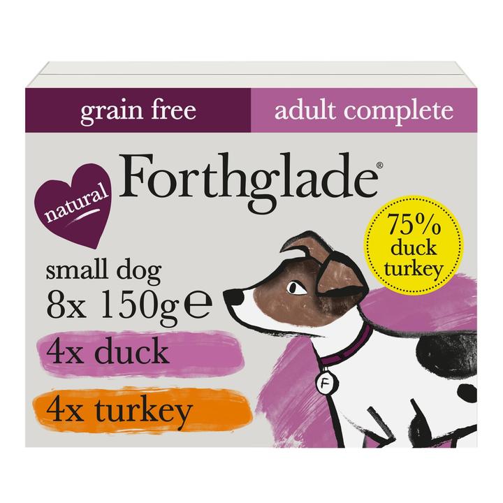 Forthglade Complete Turkey & Duck Small Breed Dog Food