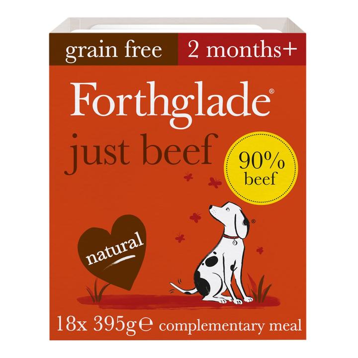 Forthglade Just Beef Grain Free Dog Food