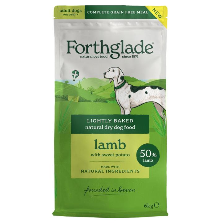 Forthglade Lightly Baked Natural Lamb with Sweet Potato Dog Food