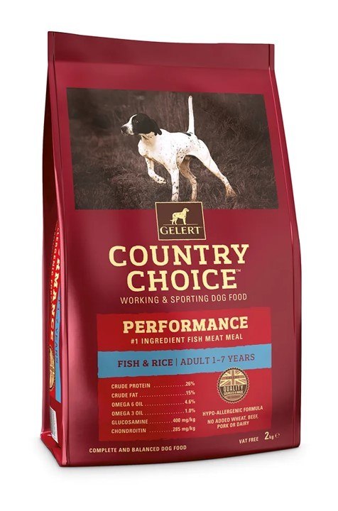 Gelert Country Choice Performance Fish Adult Dog Food