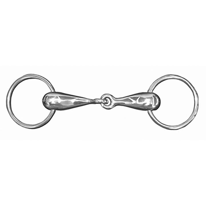 JHL German Thick Hollow Mouth Loose Ring Snaffle