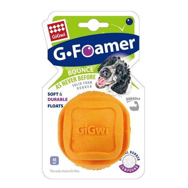GiGwi Foamer TPR Ball Orange