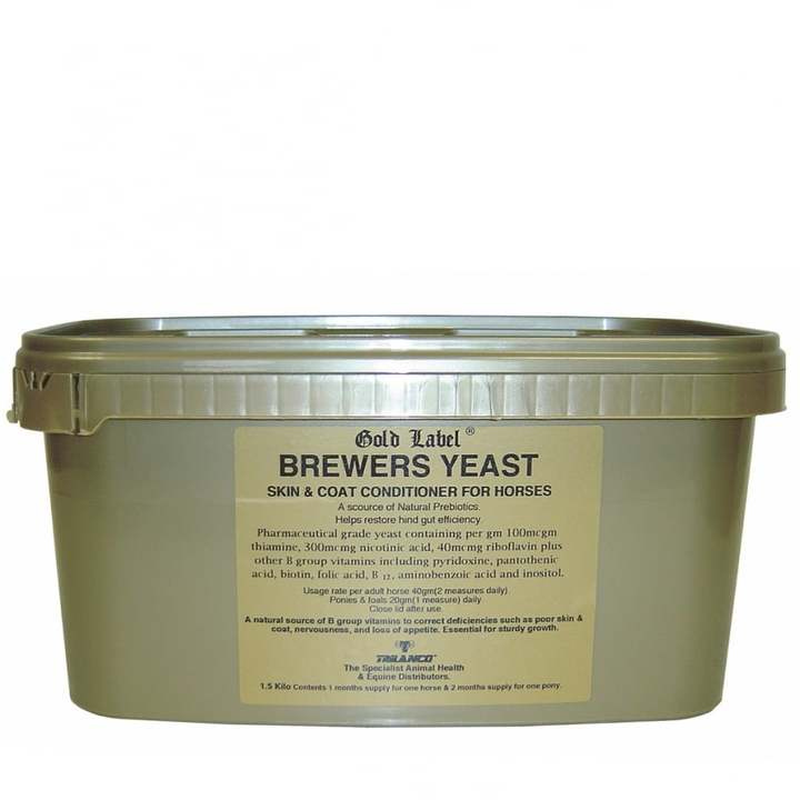 Gold Label Brewers Yeast for Horses