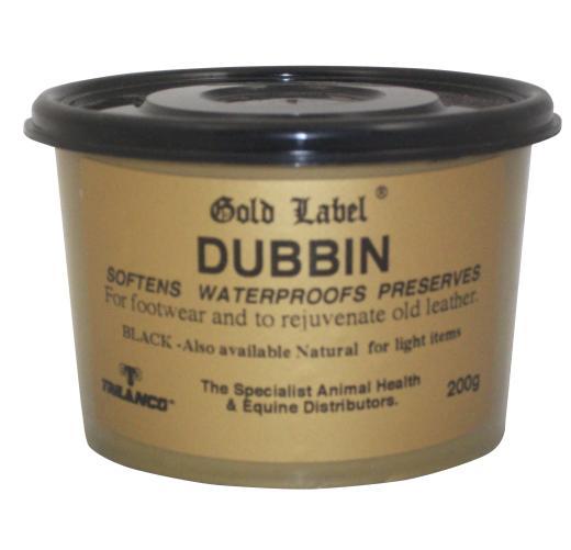 Gold Label Dubbin Leather Natural 200g and 500g 