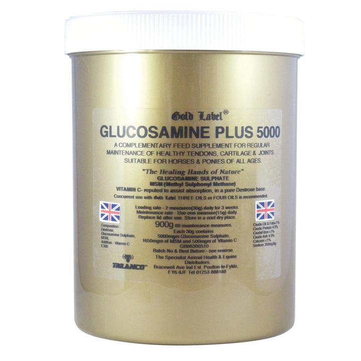Gold Label Glucosamine Plus 5000 for Horses