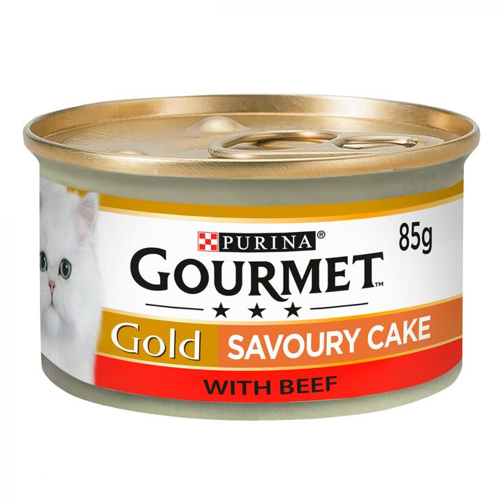 Gourmet Gold Savoury Cake Cat Food in Gravy