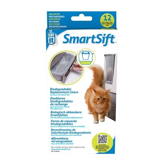 Hagen Catit Design SmartSift Replacement Liners - 12 pack For Pull-Out Waste Bin