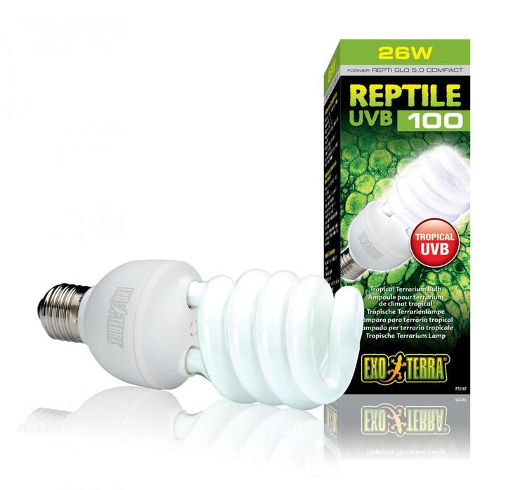 Exo Terra Reptile UVB100 Compact Lamp