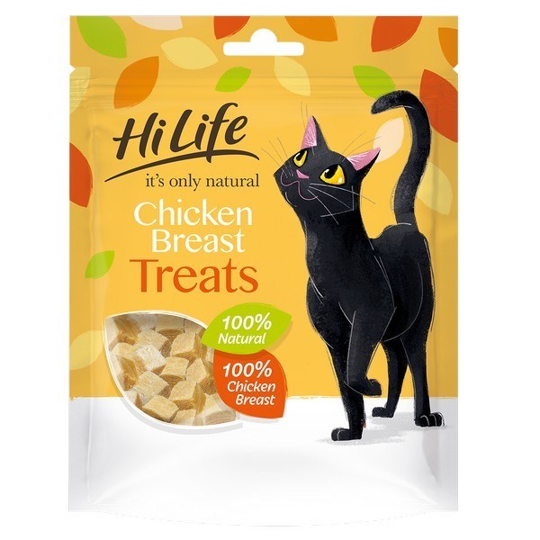 HiLife Its Only Natural Chicken Breast Cat Treats
