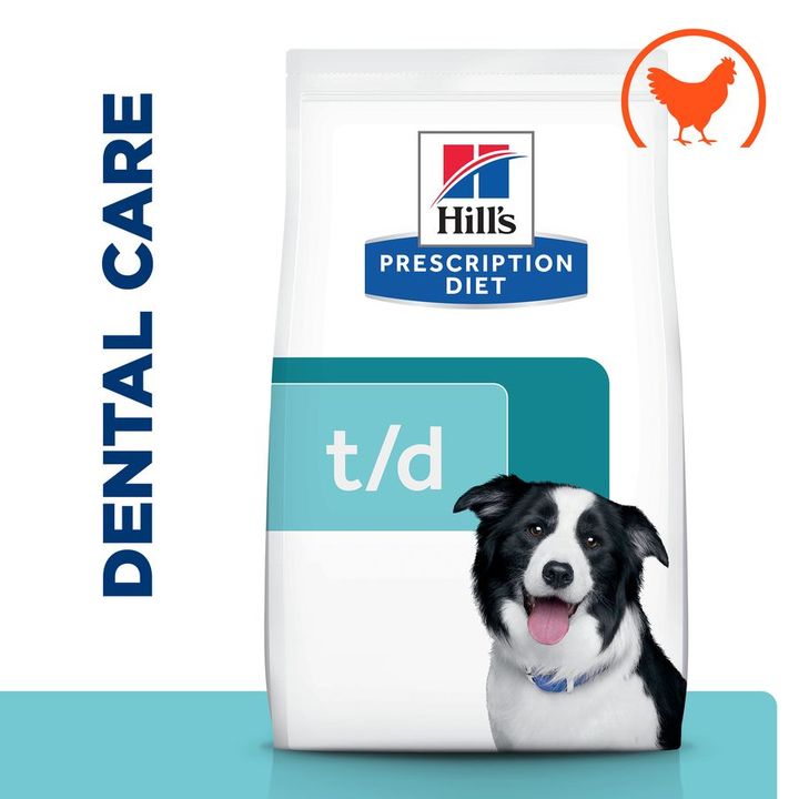 Hill's Prescription Diet t/d Dental Care Chicken Dry Dog Food
