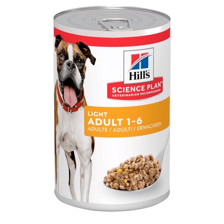 Hill's Science Plan Adult Light Medium Chicken Wet Dog Food