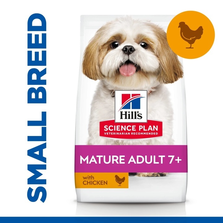 Hill's Science Plan Mature Adult Small & Mini Chicken Dog Food