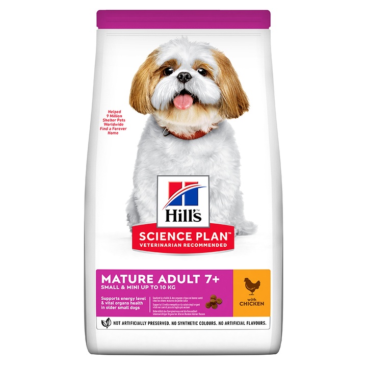 Hill's Science Plan Mature Adult Small & Mini Chicken Dog Food