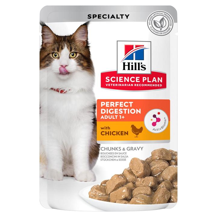 Hill's Science Plan Perfect Digestion Adult 1+ Cat Food with Chicken
