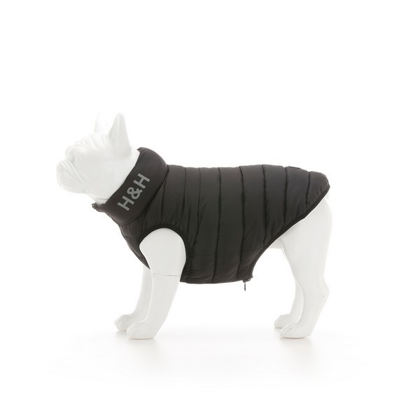 Hugo & Hudson Dog Black Puffer Jacket