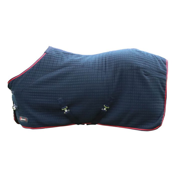 Hy Equestrian DefenceX System Cool Control Rug Navy/Red
