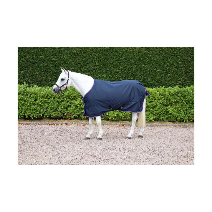 Hy Signature Navy, Red & Blue Lightweight 0g Turnout Rug