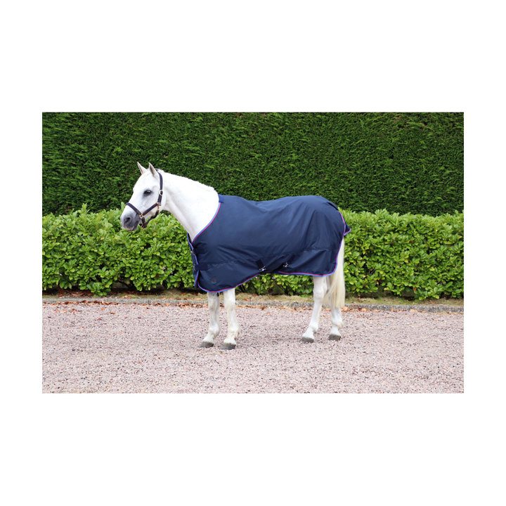 Hy Signature Navy, Red & Blue Lightweight 100g Turnout Rug