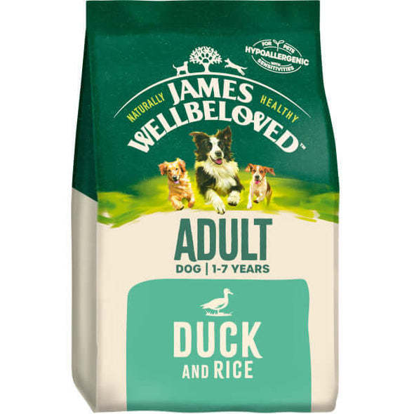 James Wellbeloved Adult Duck And Rice Dog Food Uk