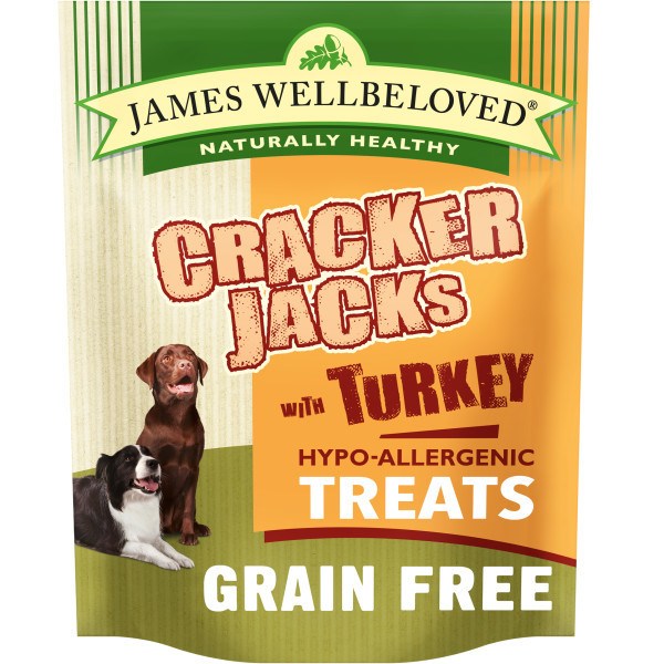 James Wellbeloved Grain Free Turkey Crackerjacks Treats